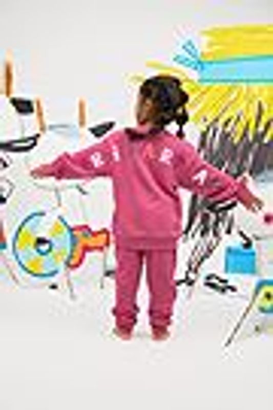 Bukkene College Genser - Varm rosa